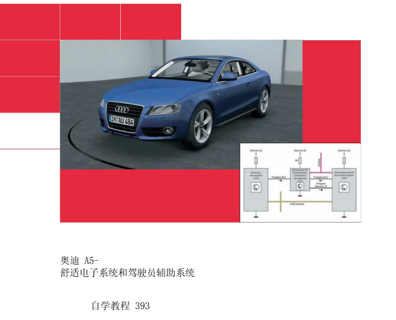 奥迪A5舒适电子系统和驾驶员辅助系统-图片1