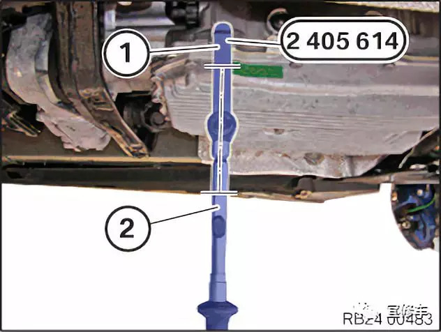 宝马 检查 / 补充自动变速箱的机油油位 (GA8HP45Z、GA8HP50Z、GA8HP70Z、GA8HP90Z)-图片3