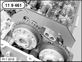 宝马E66检测左侧凸轮轴的配气相位 (N62/N62TU)