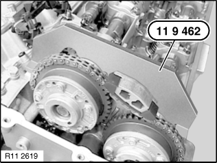 宝马E66检测左侧凸轮轴的配气相位 (N62/N62TU)