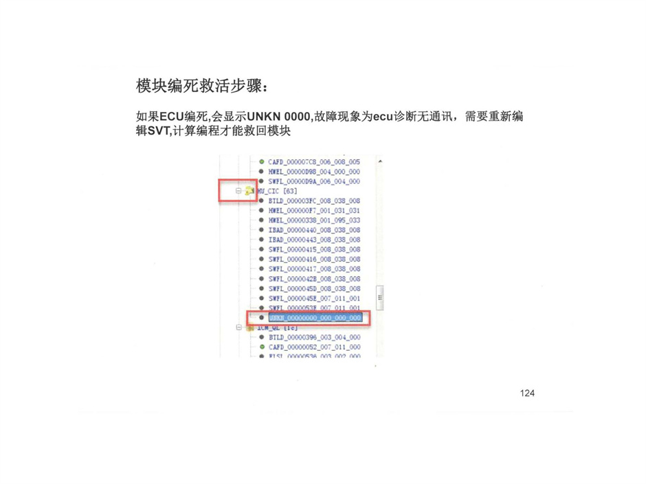 ECU编程失败后的救活方法