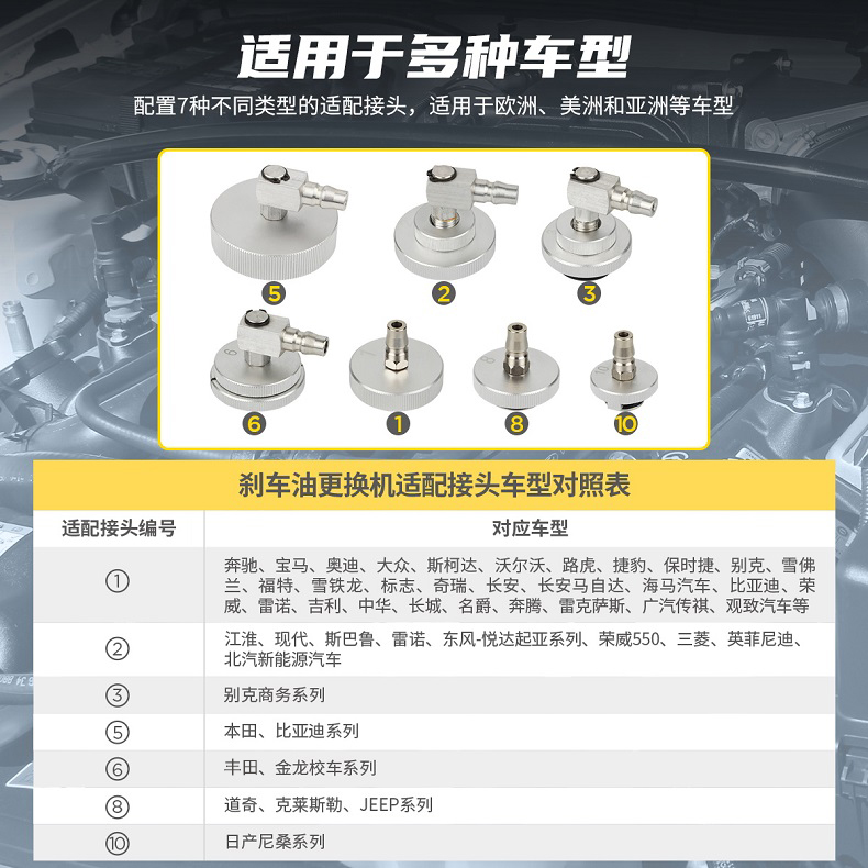 AST609汽车刹车油更换机交换机专用工具电动换油机脉冲式制动液更换设备