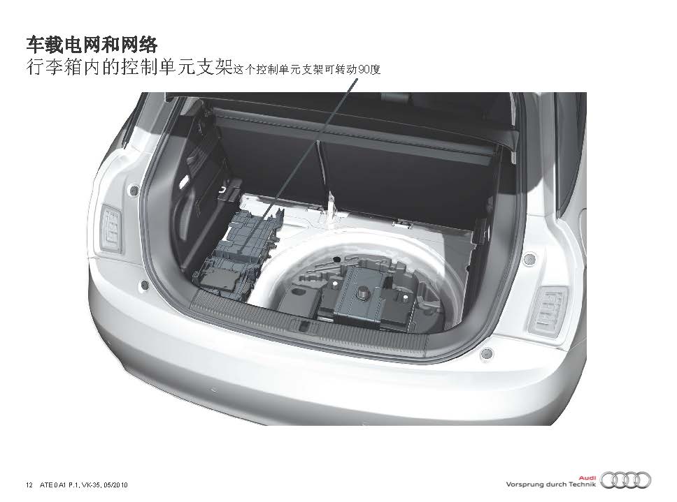 2012款奥迪A1车载网络系统技术培训