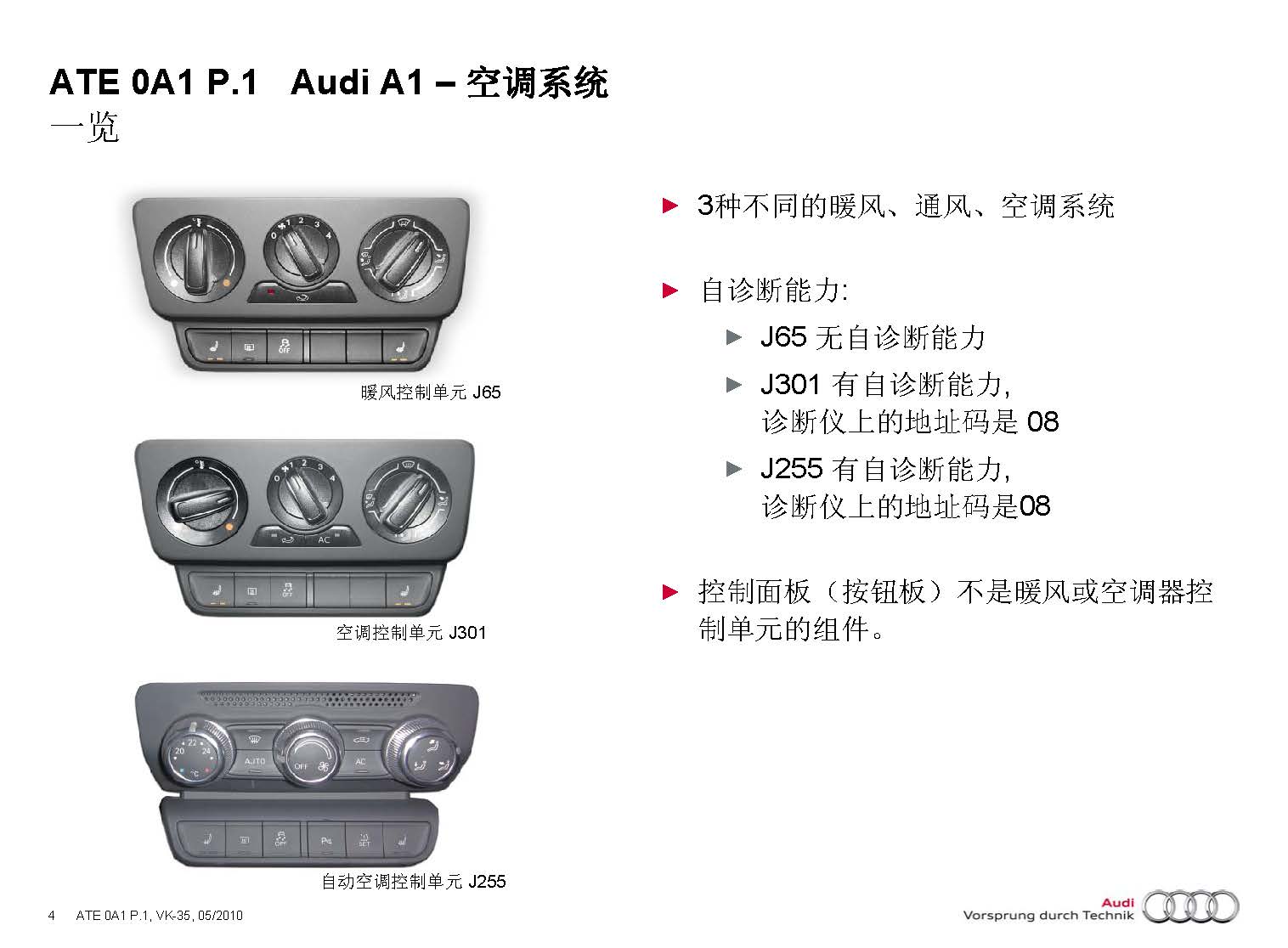 2012款奥迪A1空调系统技术培训-图片4