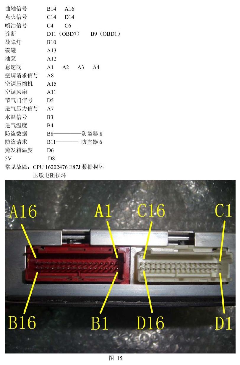 电脑端子说明1 端子图
