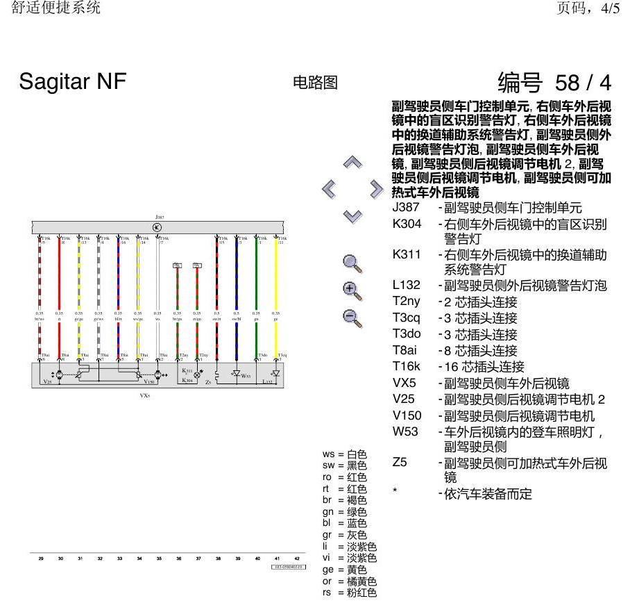 一汽大众速腾 MQB 舒适便捷 电路图