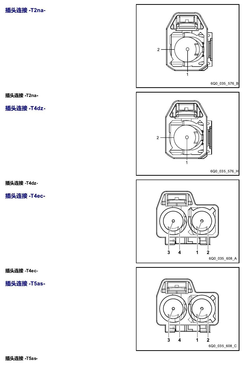 进口大众途锐 以 J 开头的零件 电路图