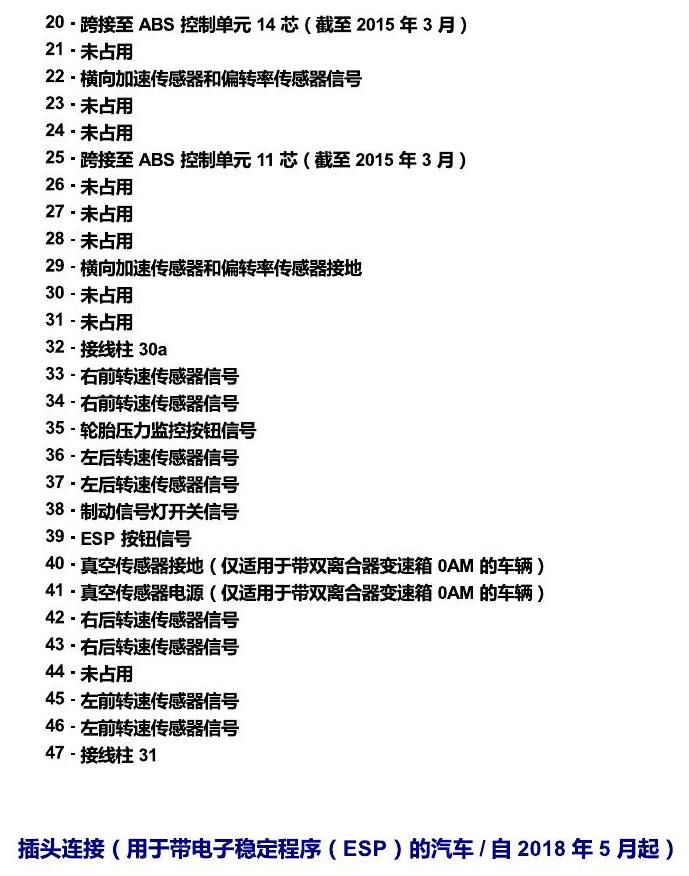 上海大众朗逸 发动机舱内的控制器 电路图