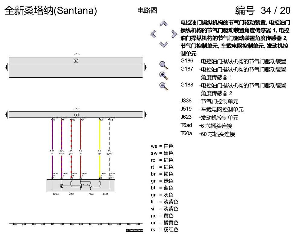 上海大众桑塔纳1.5 1.5 升汽油发动机 , DLX,DLXA,DLW,DLWA 电路图