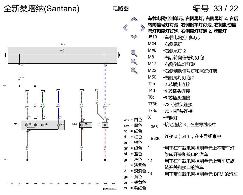 上海大众桑塔纳1.5 基本装备 电路图
