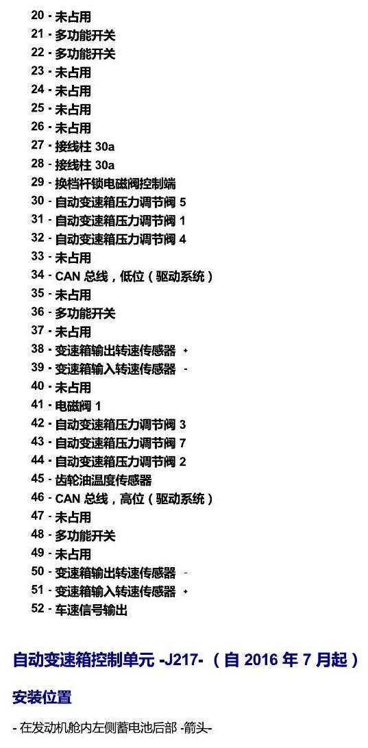 上海大众桑塔纳1.5 安装位置 发动机舱内的控制器 电路图