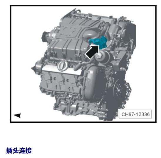 上海大众辉昂 汽车前部的控制单元 电路图