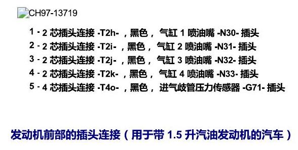 斯柯达18款新锐 安装位置 插头 电路图