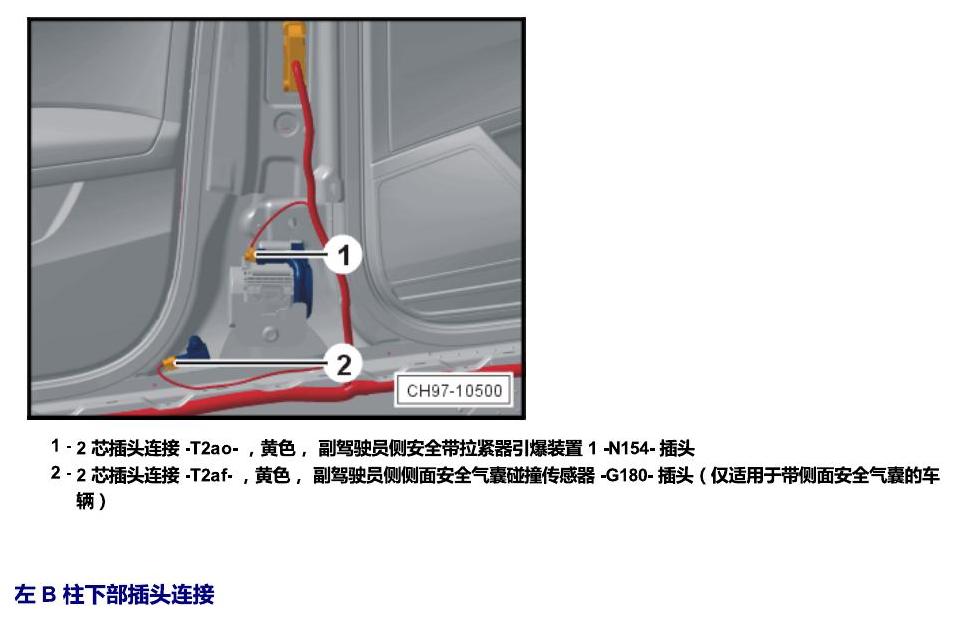 斯柯达18款新锐 安装位置 插头 电路图