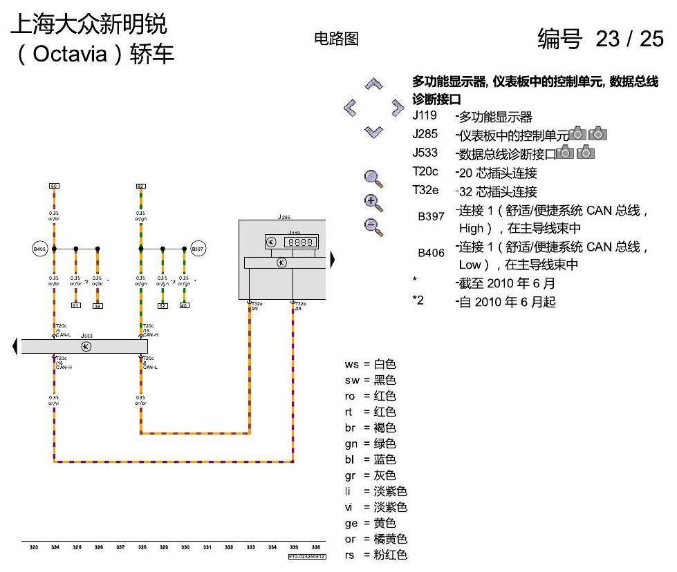 斯柯达明锐 1.8 升汽油发动机 , CEAA 电路图