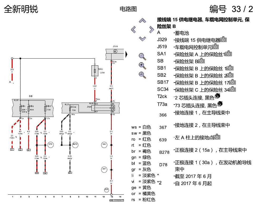 斯柯达明锐 MQB ABS 8T3 电路图