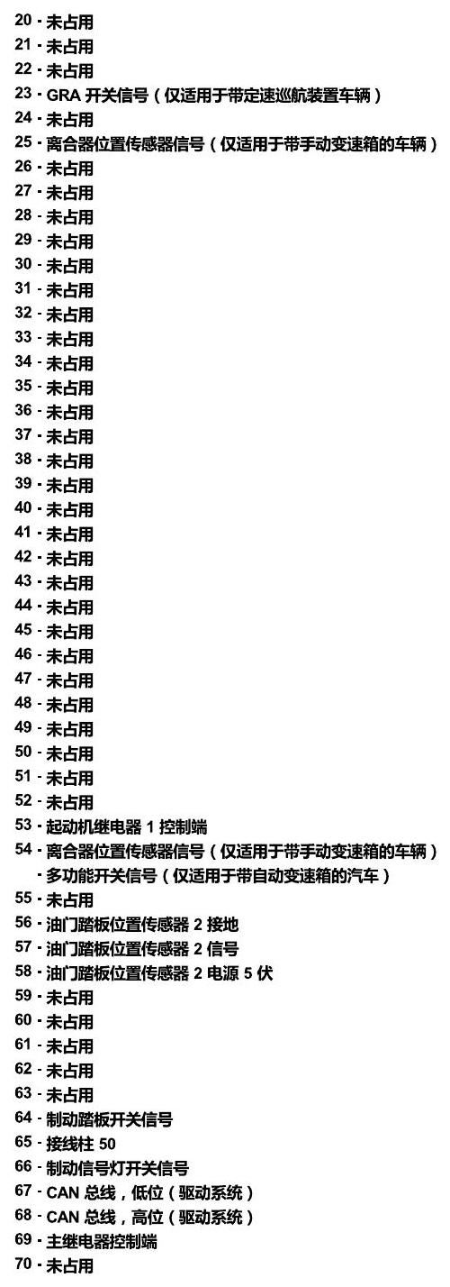 斯柯达明锐 MQB 安装位置 发动机舱内的控制器 电路图
