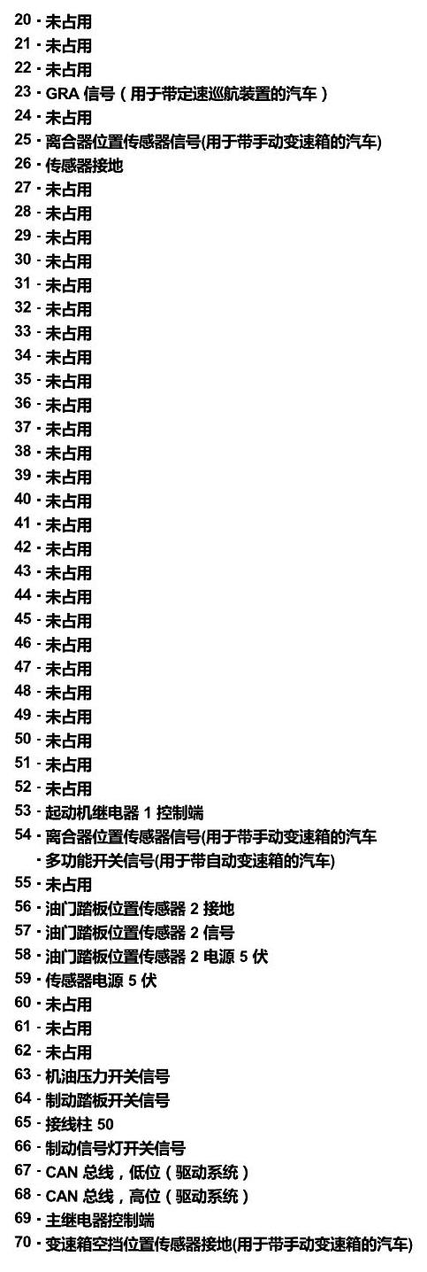 斯柯达明锐 MQB 安装位置 发动机舱内的控制器 电路图