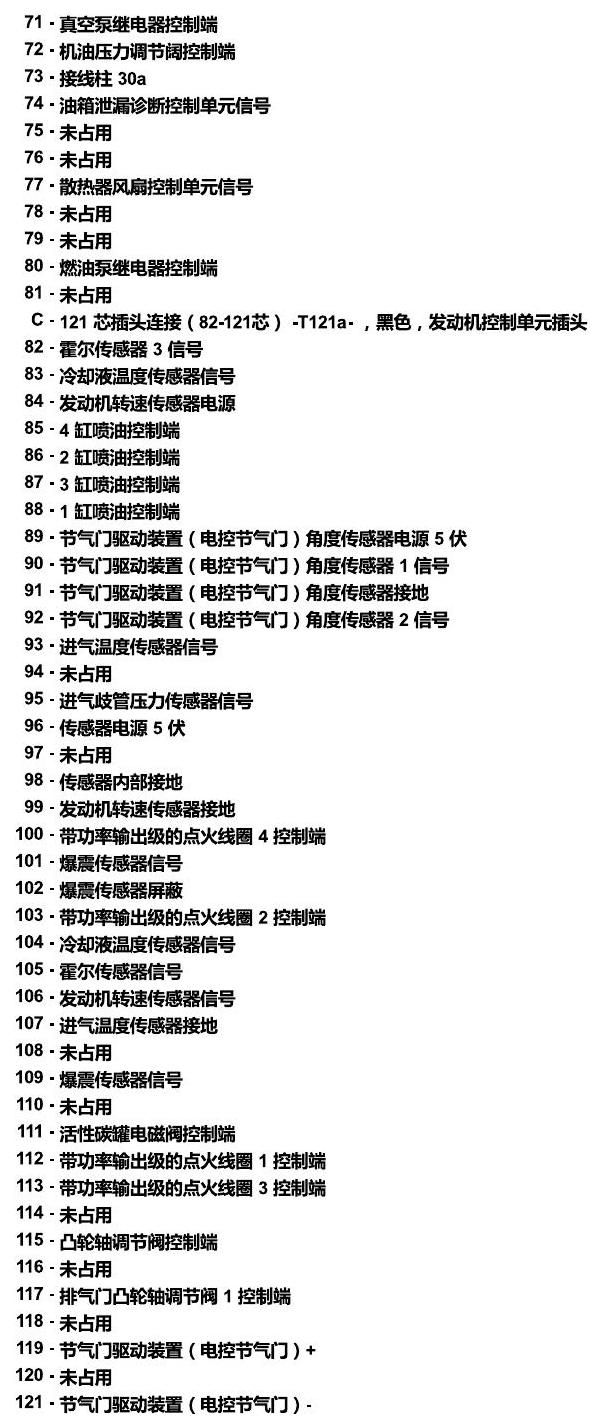 斯柯达明锐 MQB 安装位置 发动机舱内的控制器 电路图