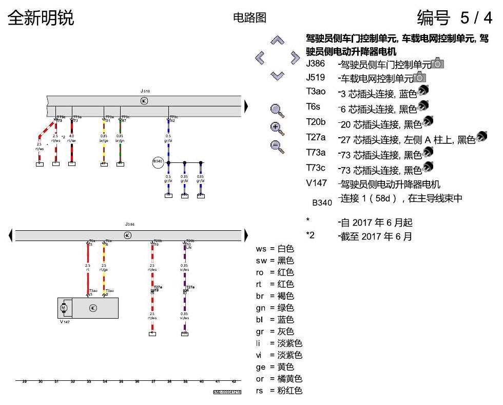 斯柯达明锐 MQB 舒适便捷系统 电路图