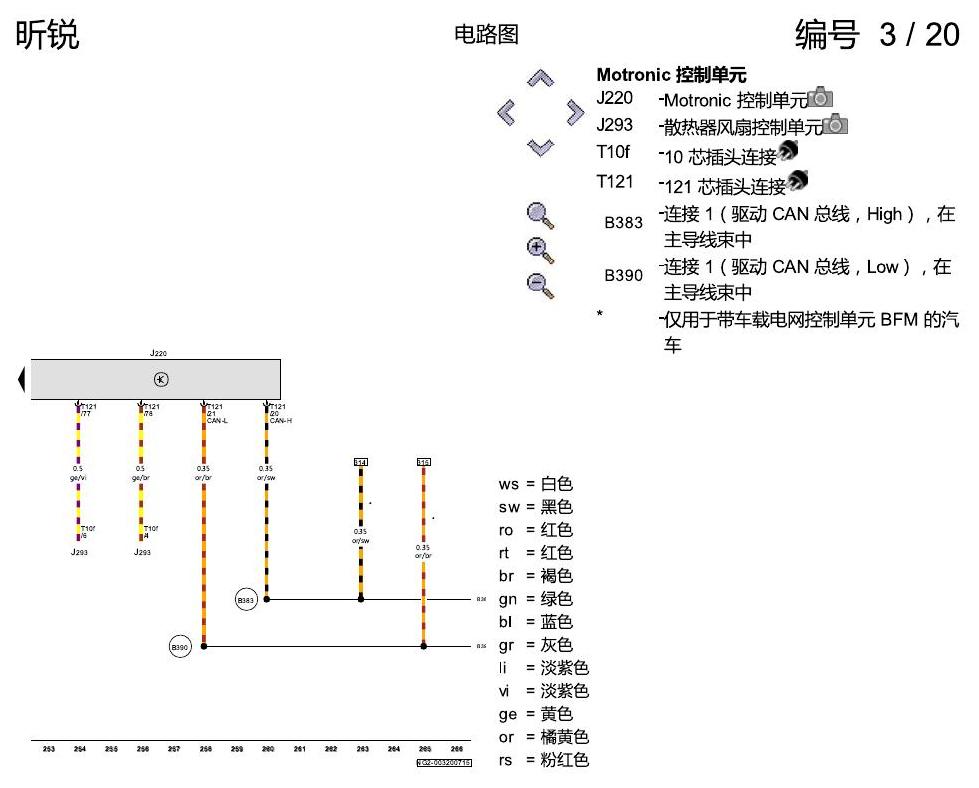 斯柯达昕锐 1.4 升汽油发动机 , CKA,CKAA 电路图