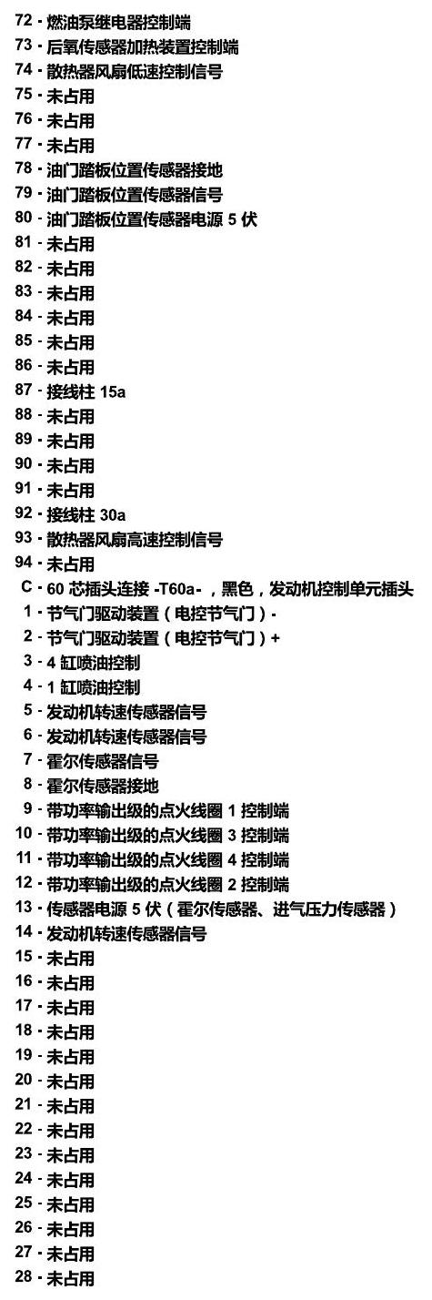斯柯达晶锐 16后 安装位置 发动机舱内的控制器 电路图