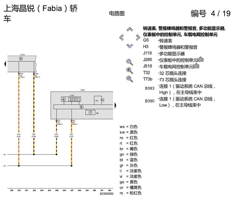 斯柯达晶锐16前 1.4 升汽油发动机 , CDDA,CLPA 电路图