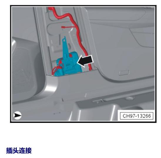 斯柯达柯珞克 汽车中部的控制单元 电路图
