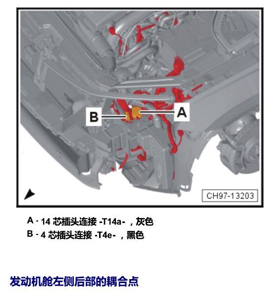 斯柯达柯珞克 耦合点 电路图