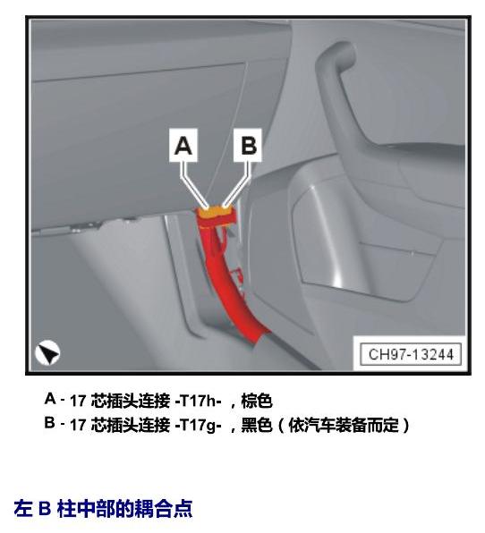 斯柯达柯珞克 耦合点 电路图