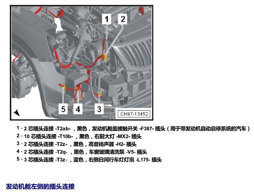 斯柯达柯米克 插头 电路图