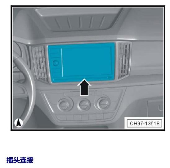 斯柯达柯米克 汽车中部的控制单元 电路图