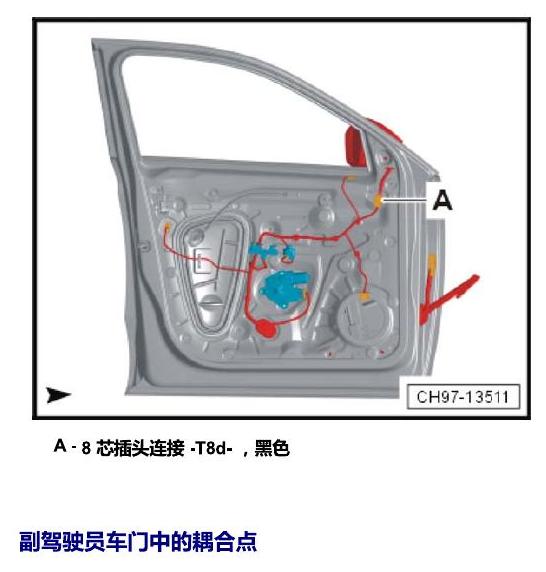 斯柯达柯米克 耦合点 电路图