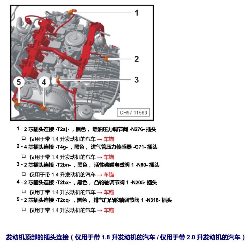 斯柯达科迪亚克 插头 电路图