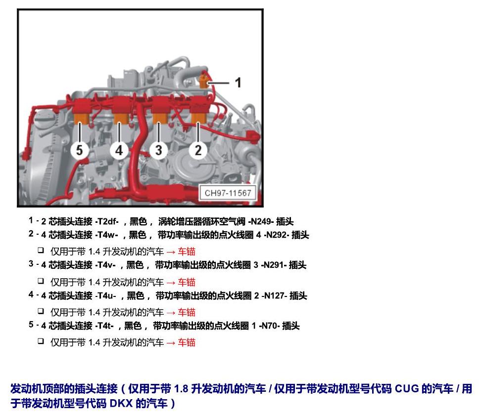 斯柯达科迪亚克 插头 电路图