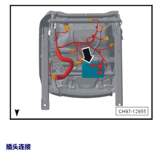 斯柯达科迪亚克 汽车中部的控制单元 电路图