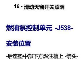 斯柯达科迪亚克 汽车中部的控制单元 电路图