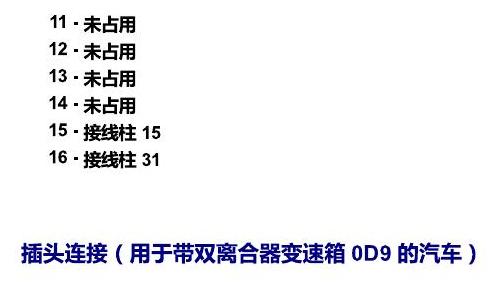 斯柯达科迪亚克 汽车前部的控制单元 电路图