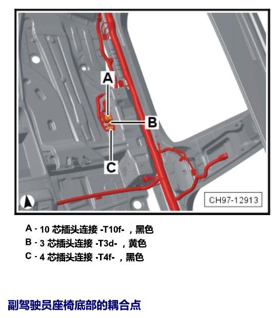 斯柯达科迪亚克 耦合点 电路图