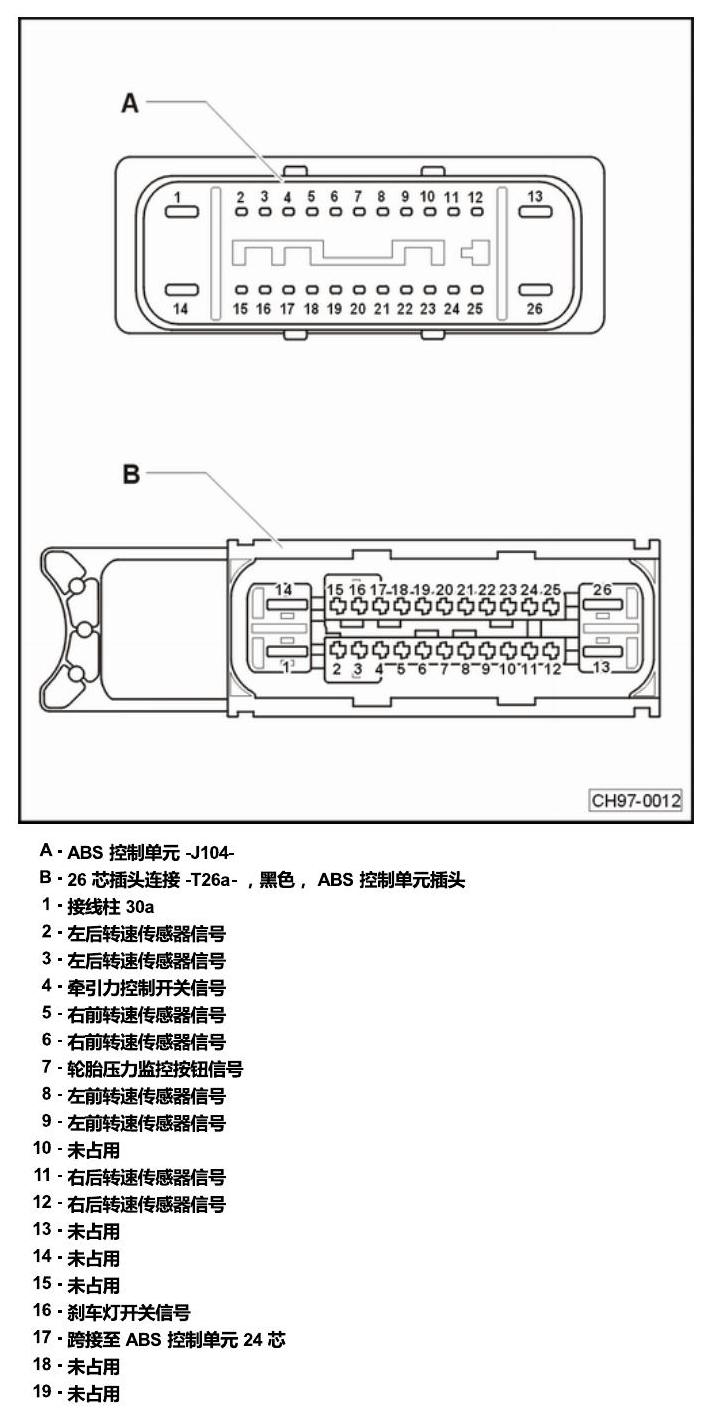 斯柯达速派 控制器 电路图