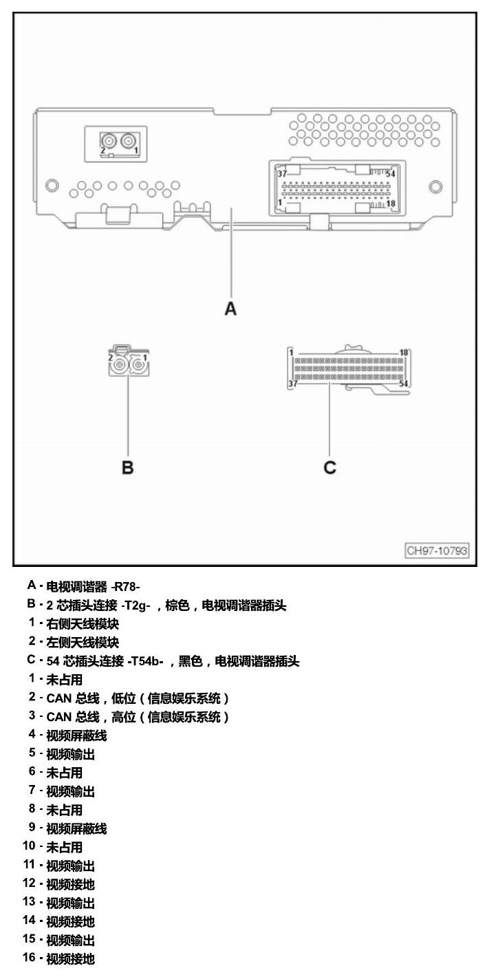 斯柯达速派 控制器 电路图