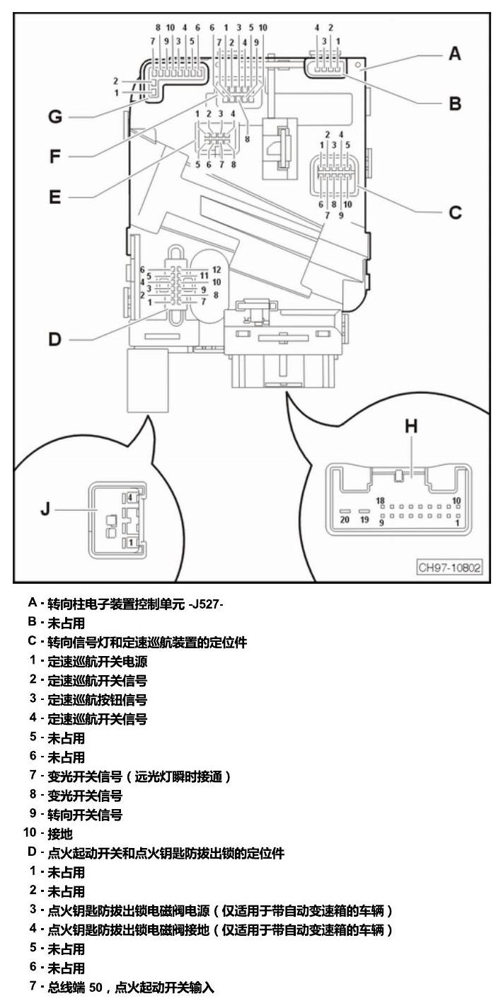 斯柯达速派 控制器 电路图