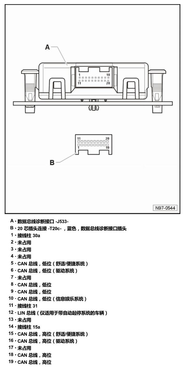 斯柯达速派 控制器 电路图