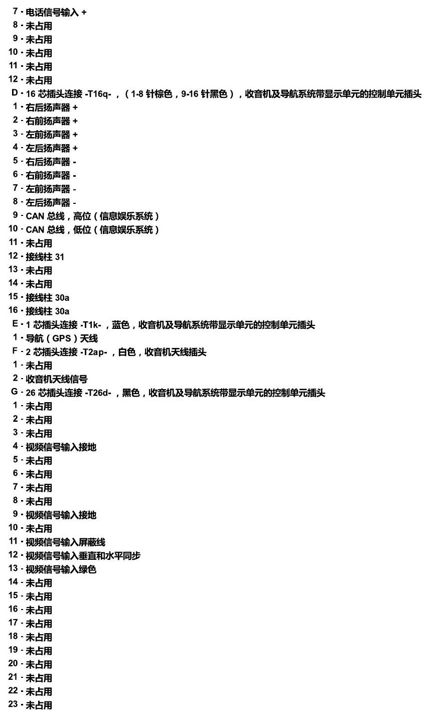 斯柯达速派 控制器 电路图