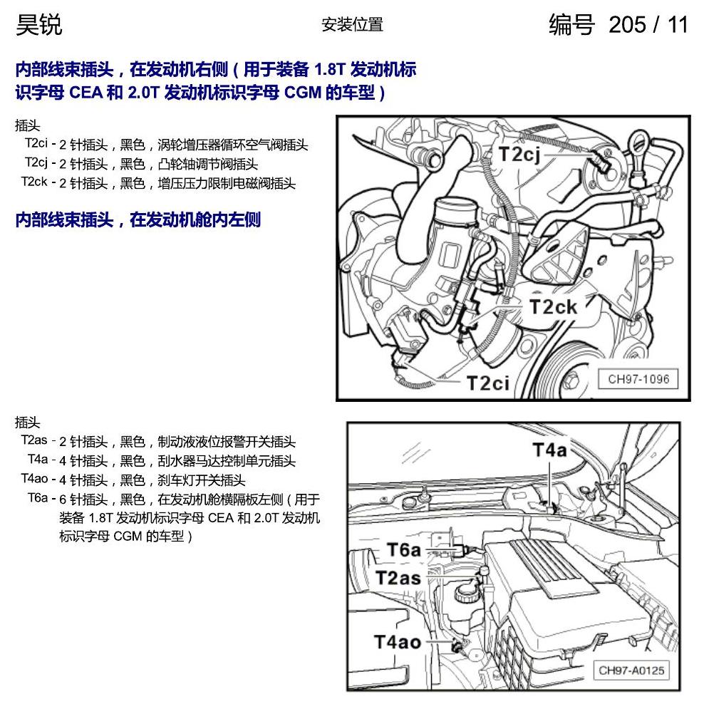 斯柯达速派 插头安装位置 电路图