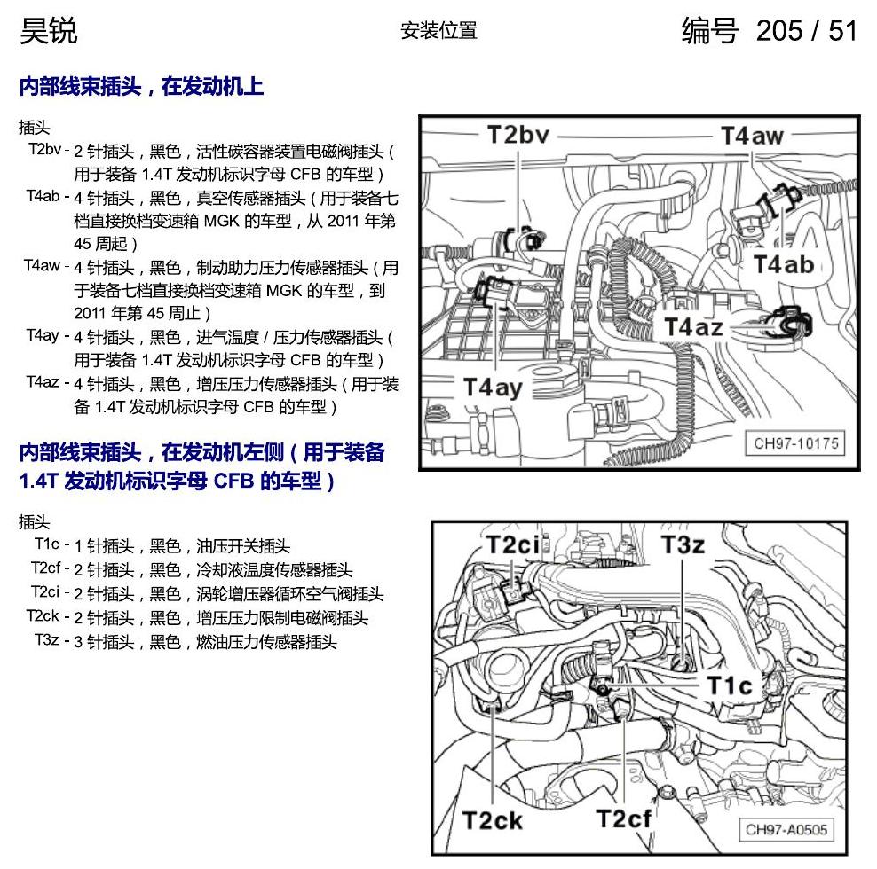 斯柯达速派 插头安装位置 电路图
