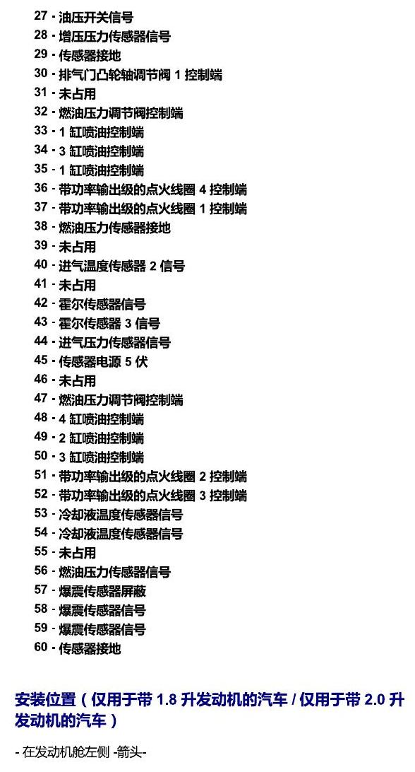 斯柯达速派 MQB 安装位置 发动机舱内控制器 电路图