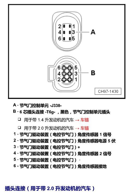 斯柯达速派 MQB 安装位置 发动机舱内控制器 电路图