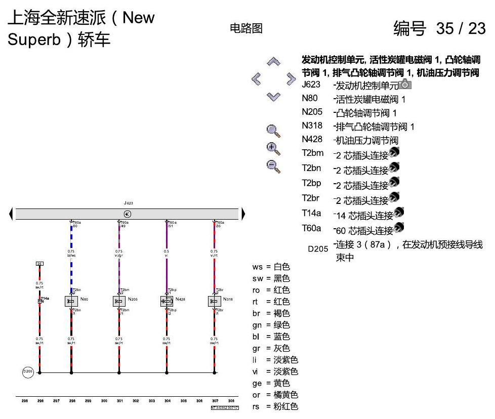 斯柯达速派 MQB 带启停的 1.4发动机 CSSA 电路图
