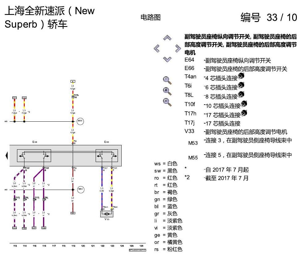 斯柯达速派 MQB 座椅记忆 电路图